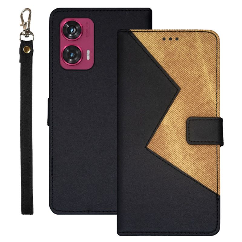 Housse Motorola Edge 50 Fusion Bicolore IDEWEI