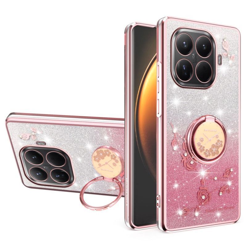 Coque KADEM pour Xiaomi 15T Pro Anneau-Support Strass KADEM