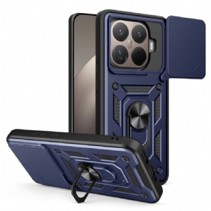 Coque Xiaomi 15T Pro Couvercle Coulissant pour Caméra et Support