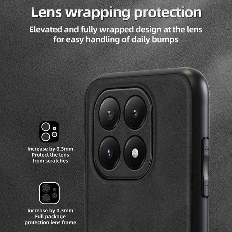 Coque Xiaomi 15T Pro Effet Cuir PINWUYO