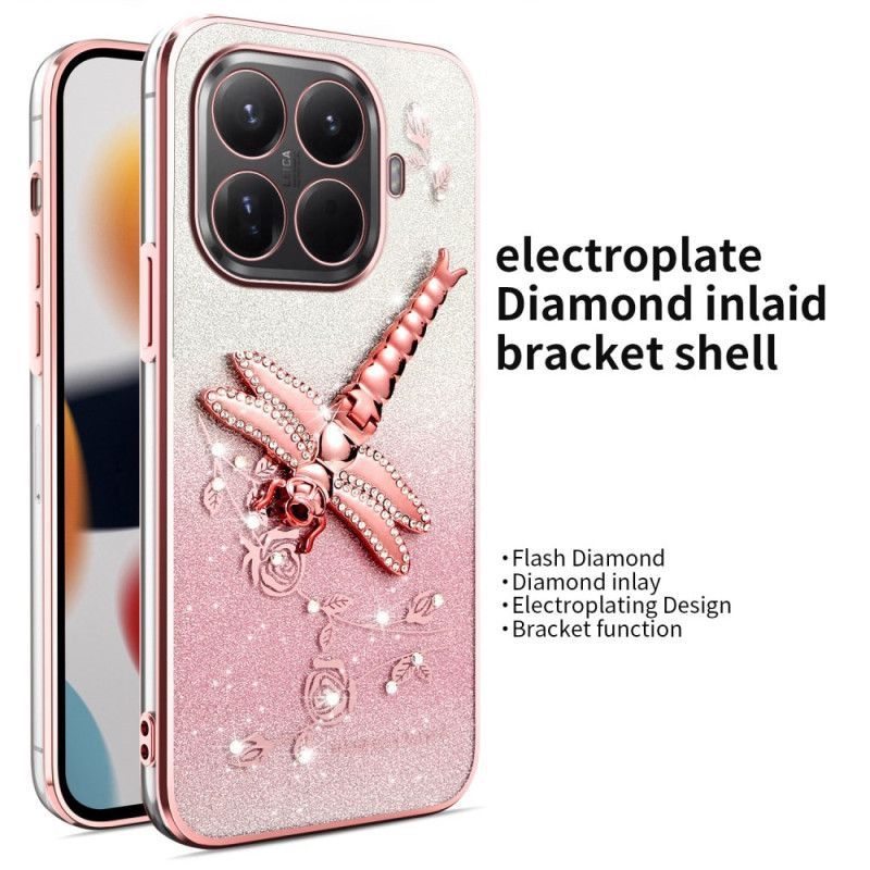 Coque Xiaomi 15T Pro Support Libellule KADEM