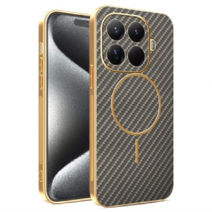 Coque Xiaomi 15T Pro Texture Fibre Carbone
