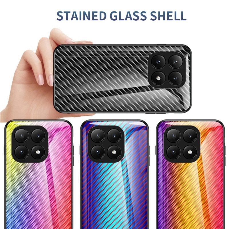 Coque Xiaomi 15T Pro Verre Trempé Fibre Carbone