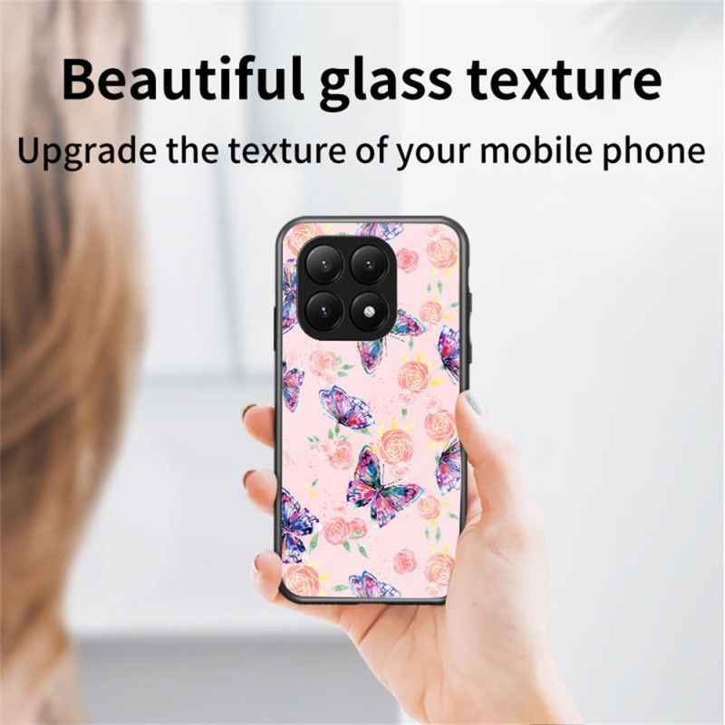 Coque Xiaomi 15T Pro Verre Trempé Papillons