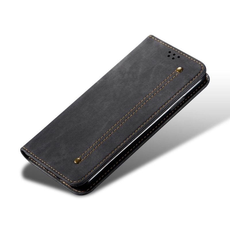 Flip Cover Xiaomi 15T Pro Tissu Jeans