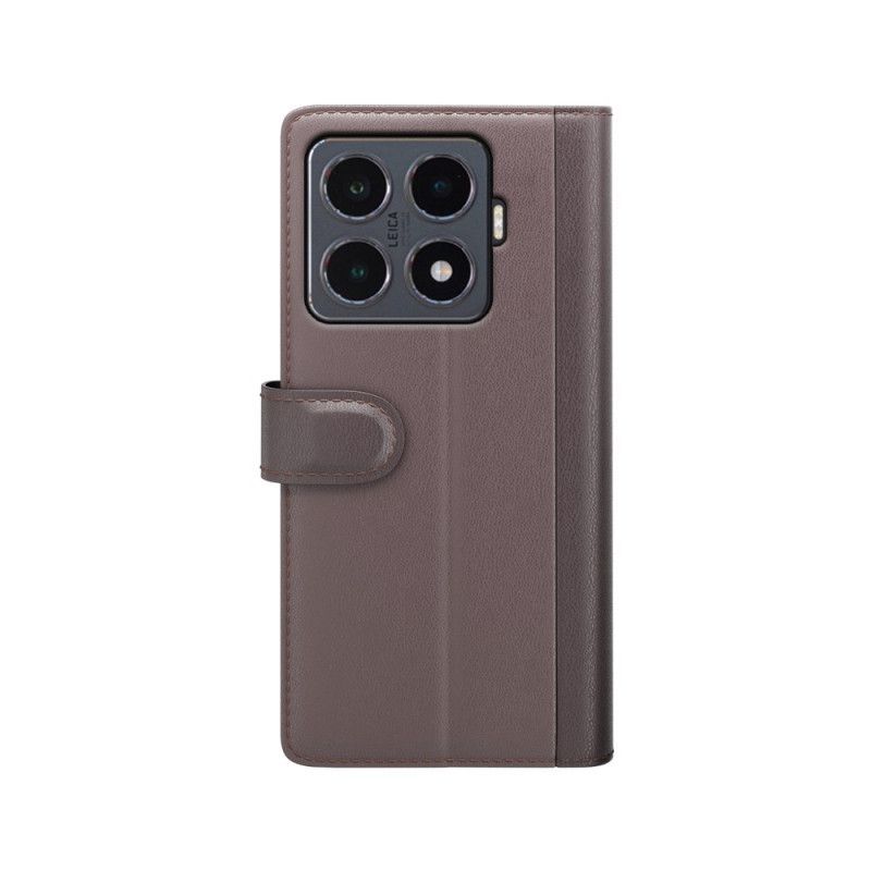 Housse Xiaomi 15T Pro Cuir Véritable