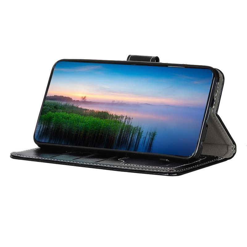 Housse Xiaomi 15T Pro Effet Cuir Brillant