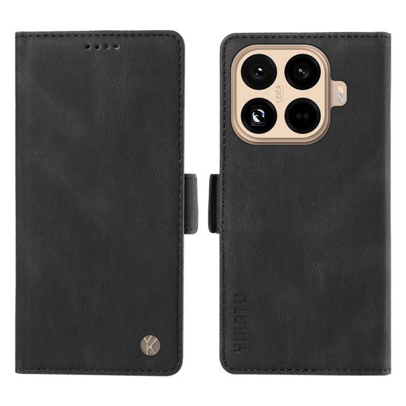 Housse Xiaomi 15T Pro Effet Cuir YIKATU