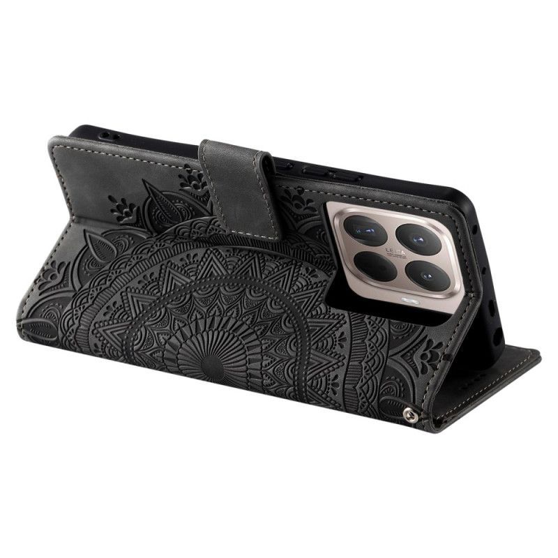 Housse Xiaomi 15T Pro Effet Daim Mandala