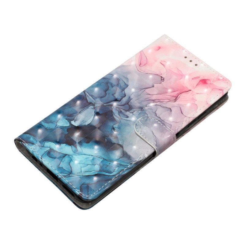 Housse Xiaomi 15T Pro Marbre Rose et Bleu