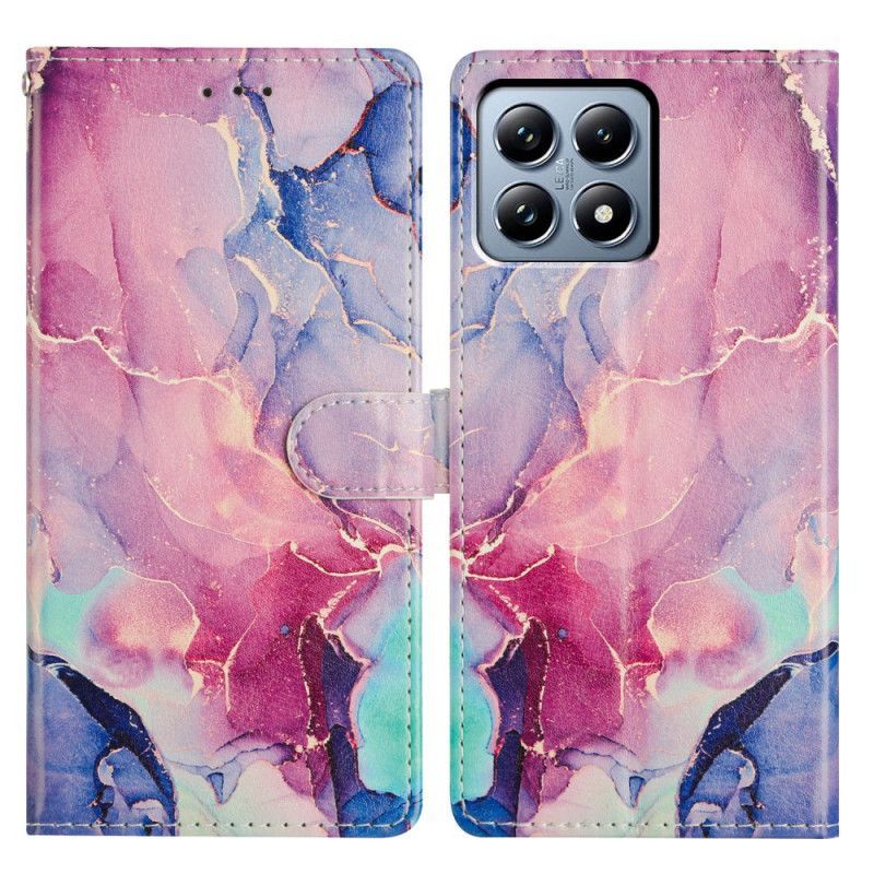 Housse Xiaomi 15T Pro Marbre Vert Rose