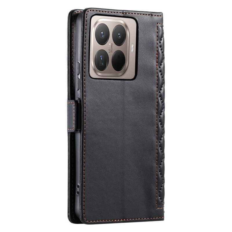 Housse Xiaomi 15T Pro Matelassée avec Lanière