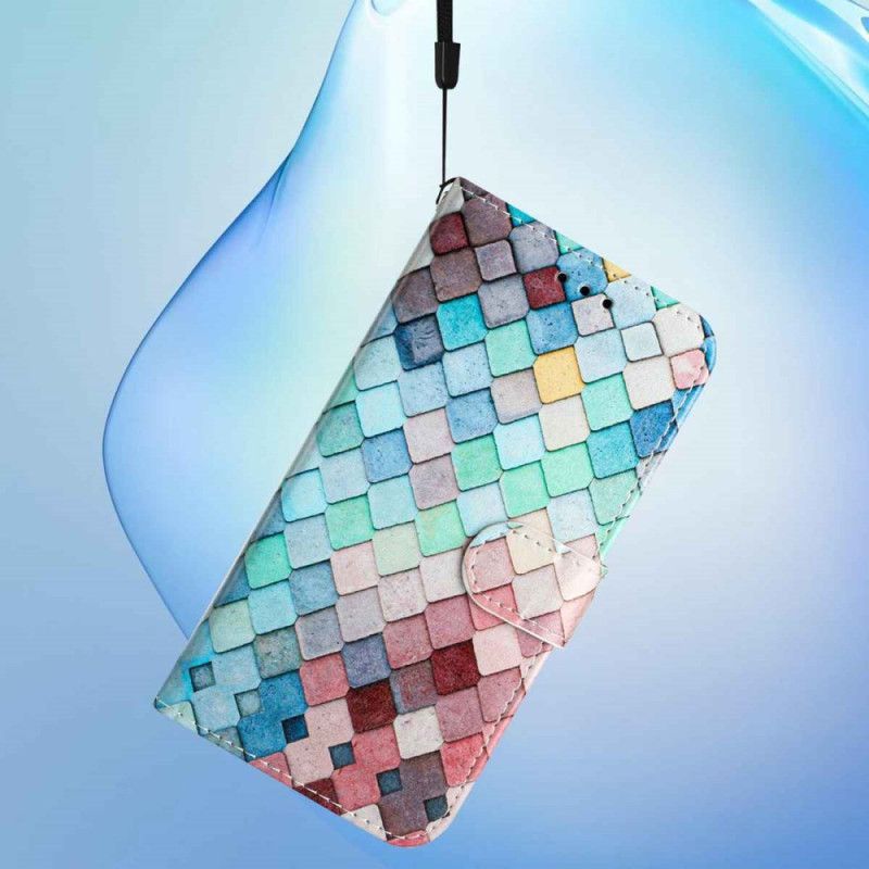 Housse Xiaomi 15T Pro Motif Quadrillé