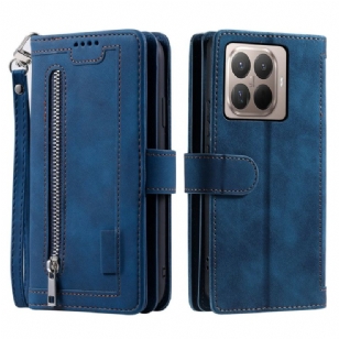 Housse Xiaomi 15T Pro Portefeuille 9 Porte-Cartes