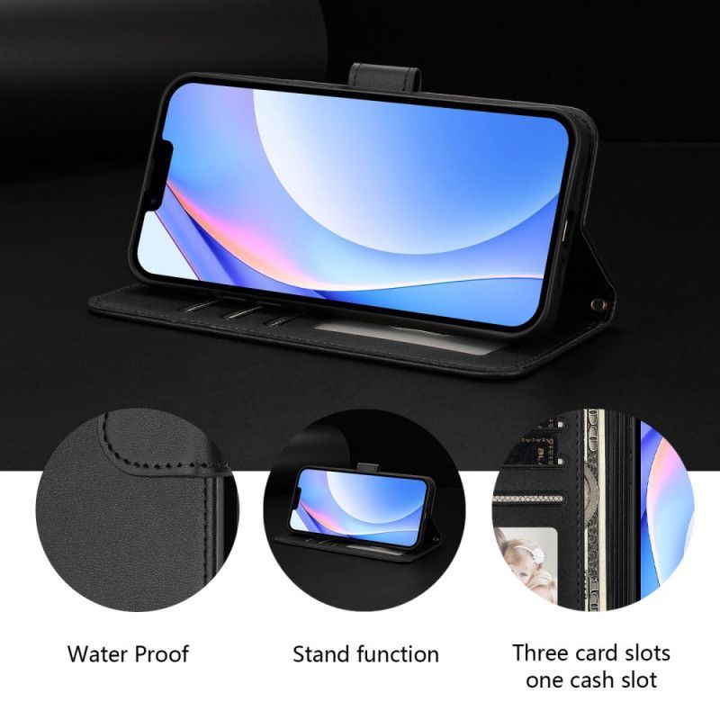 Housse Xiaomi 15T Pro Protection RFID Effet Cuir