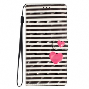 Housse Xiaomi 15T Pro Rayures et Cœur