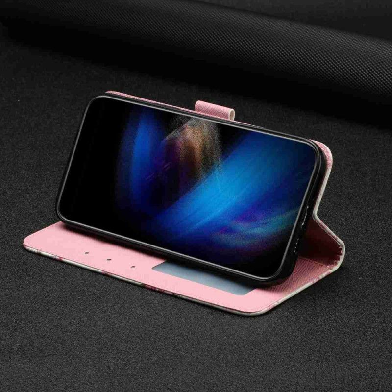 Housse Xiaomi 15T Pro Roses à Lanière