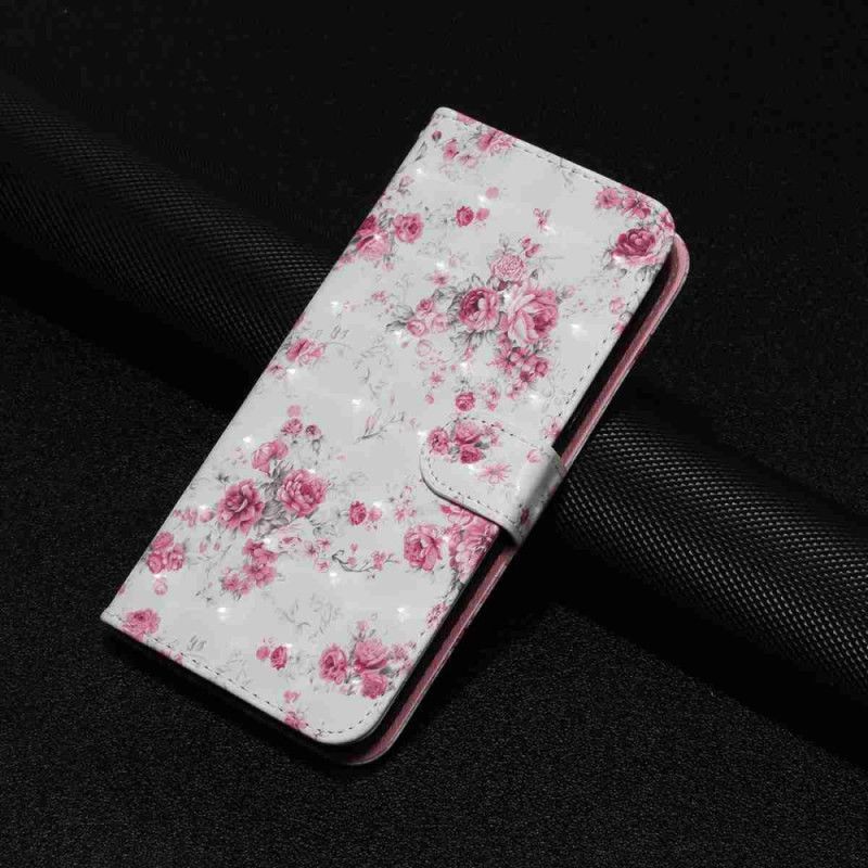 Housse Xiaomi 15T Pro Roses à Lanière