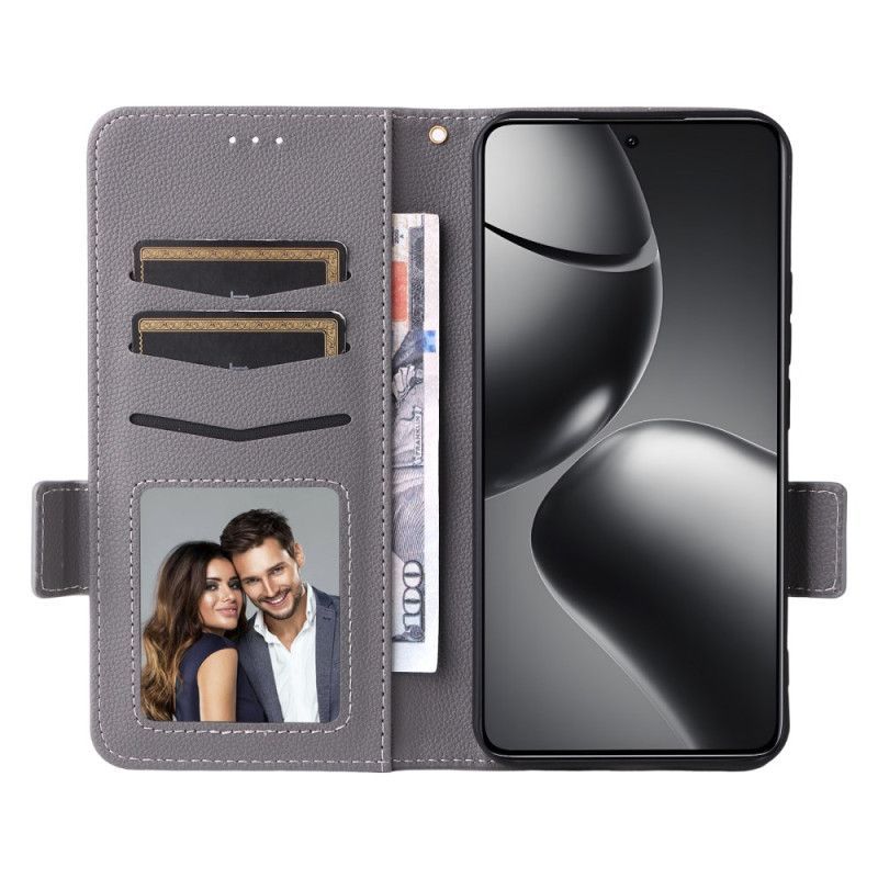 Housse Xiaomi 15T Pro Simili Cuir à Lanière