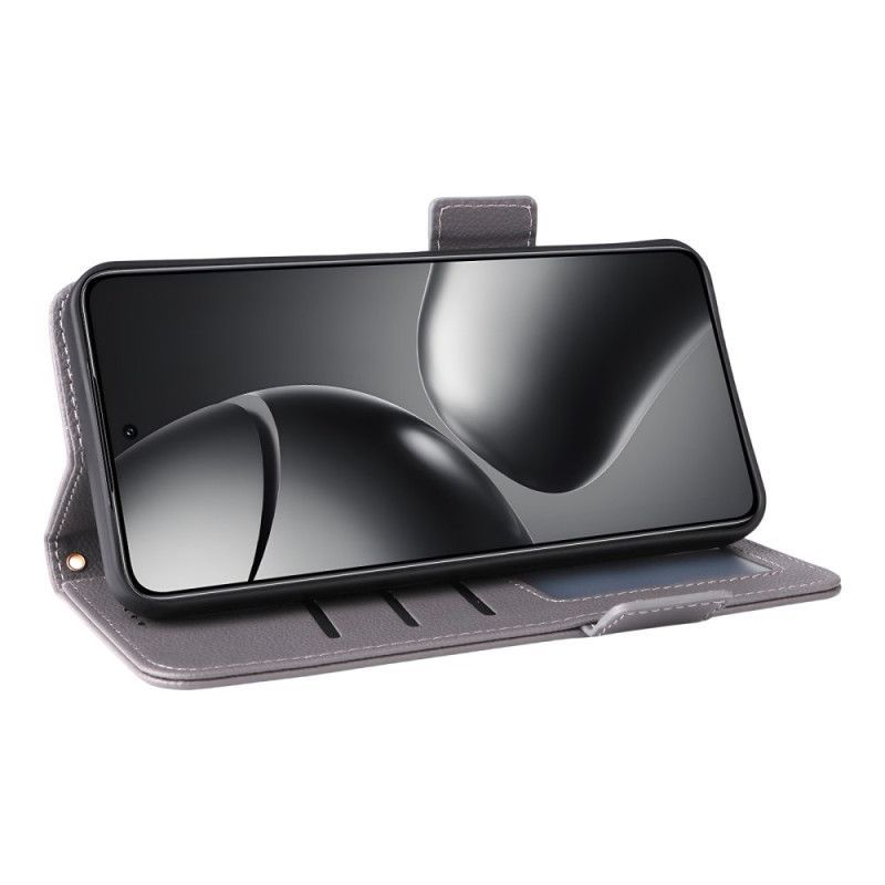 Housse Xiaomi 15T Pro Simili Cuir à Lanière