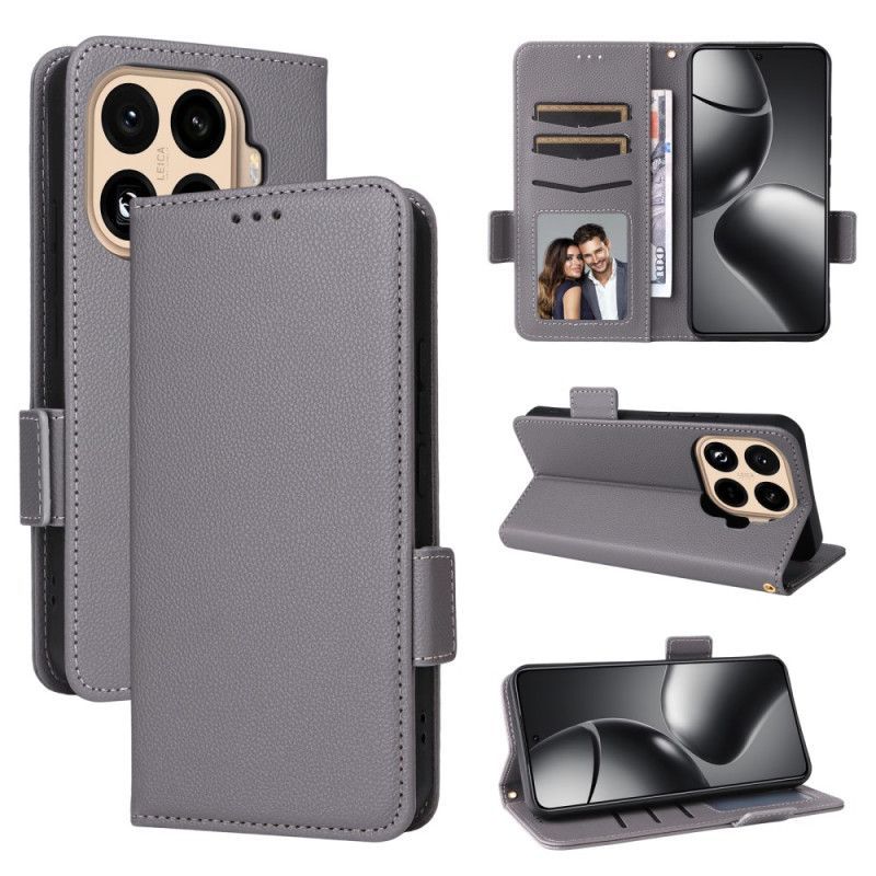 Housse Xiaomi 15T Pro Simili Cuir à Lanière