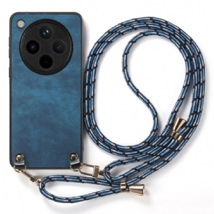 Coque à Cordon Oppo Find X8 Pro Simili Cuir