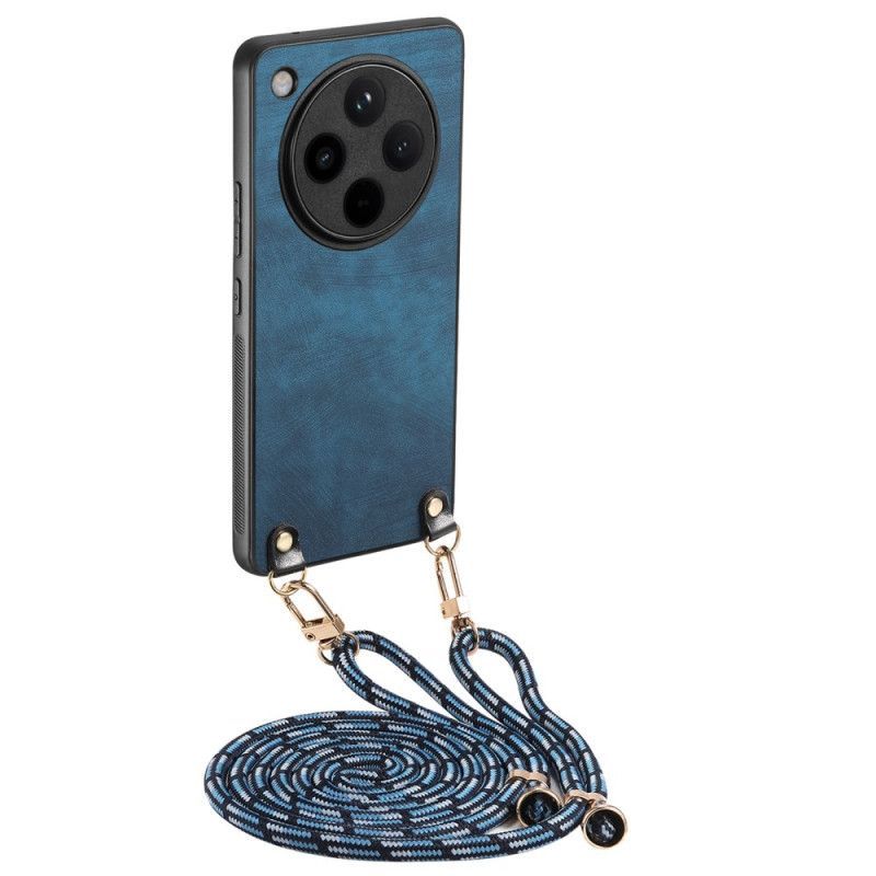 Coque à Cordon Oppo Find X8 Pro Simili Cuir