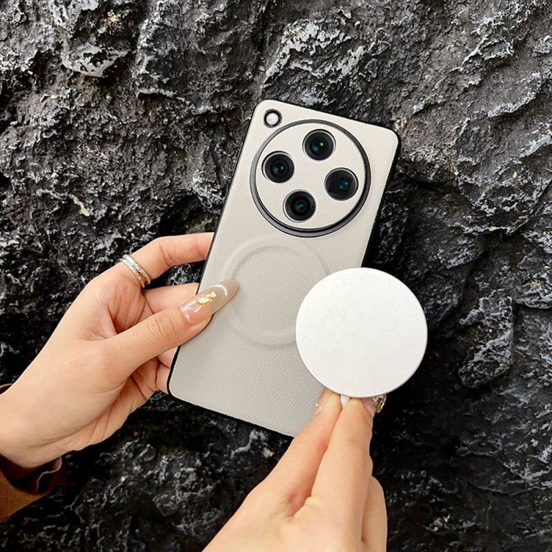 Coque Oppo Find X8 Pro 5G Compatible MagSafe Effet Cuir