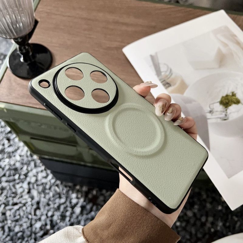 Coque Oppo Find X8 Pro 5G Compatible MagSafe Effet Cuir