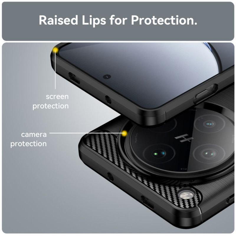 Coque Oppo Find X8 Pro Fibre Carbone Brossée