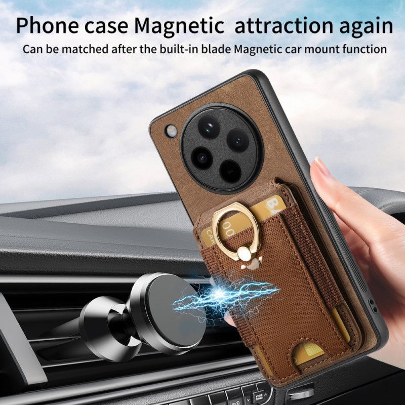 Coque Oppo Find X8 Pro Porte-Carte à Rabat