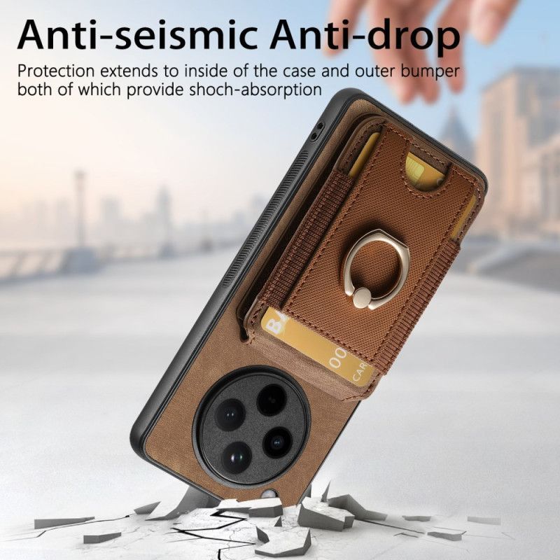 Coque Oppo Find X8 Pro Porte-Carte à Rabat