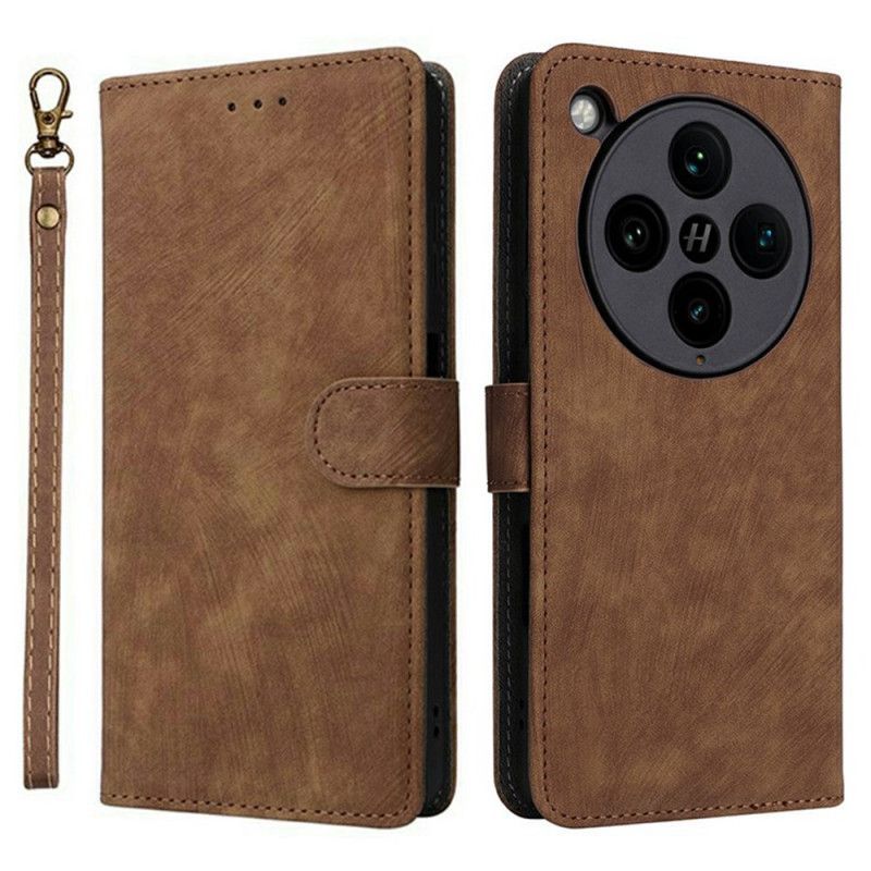 Housse Oppo Find X8 Pro Effet Daim Protection RFID