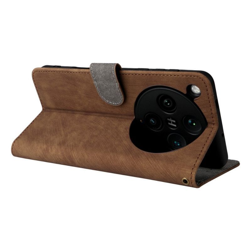 Housse Oppo Find X8 Pro Effet Daim Protection RFID