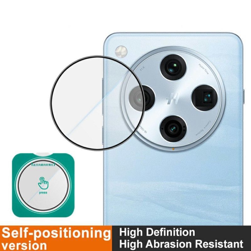 Lentille de Protection pour Caméra Oppo Find X8 Pro avec Cadre de Positionnement Automatique