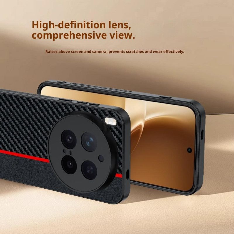 Coque Vivo X300 Pro Fibre de Carbone