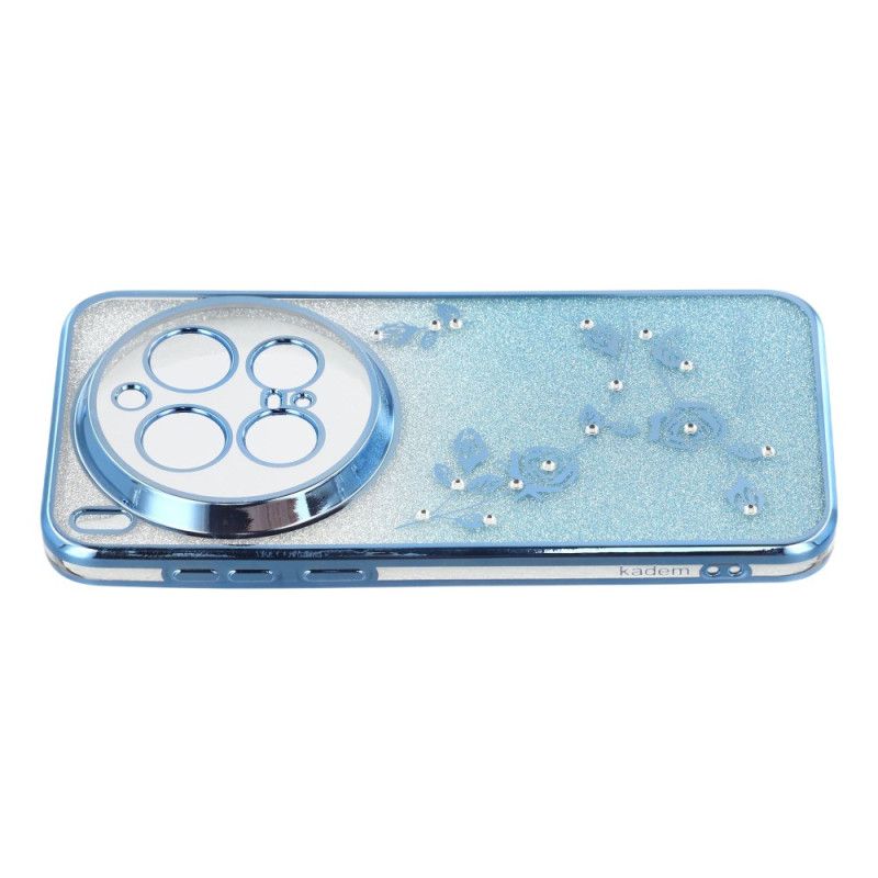 Coque Vivo X300 Pro Fleurs et Strass