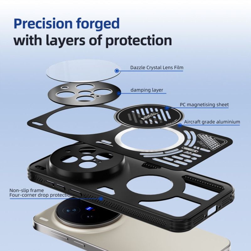 Coque Vivo X300 Pro Magnétique avec Dissipation Thermique ABEEL