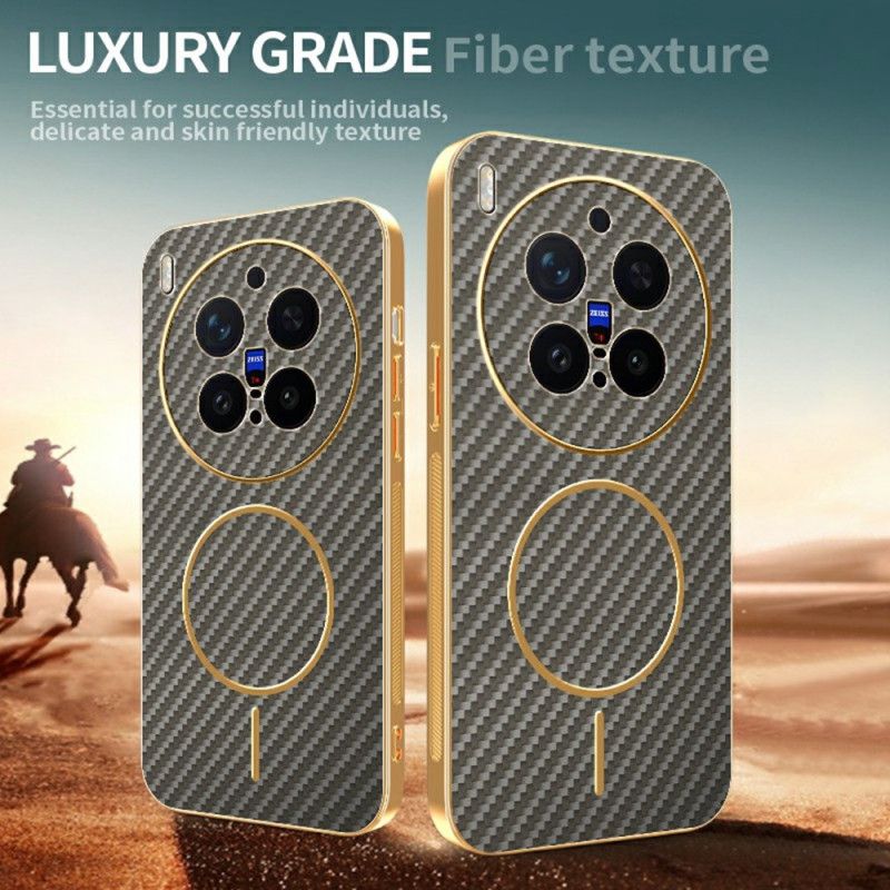 Coque Vivo X300 Pro Texture Fibre de Carbone