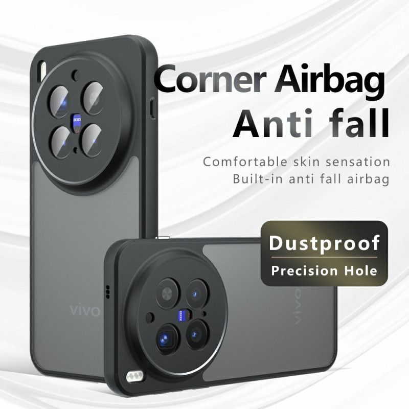 Coque Vivo X300 Pro Transparente Noire Mat