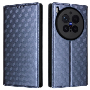 Flip Cover Vivo X300 Pro Motif Losange