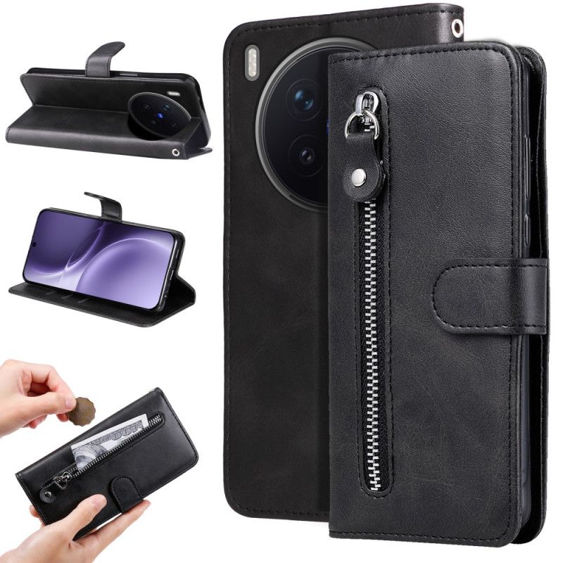 Housse Vivo X300 Pro Poche Zippée