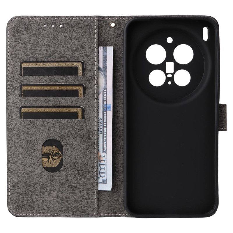 Housse Vivo X300 Pro Protection RFID Effet Cuir