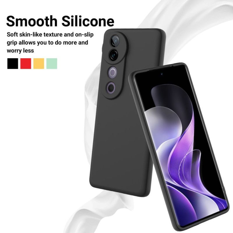 Coque Vivo V40 5G Silicone Liquide à Lanière