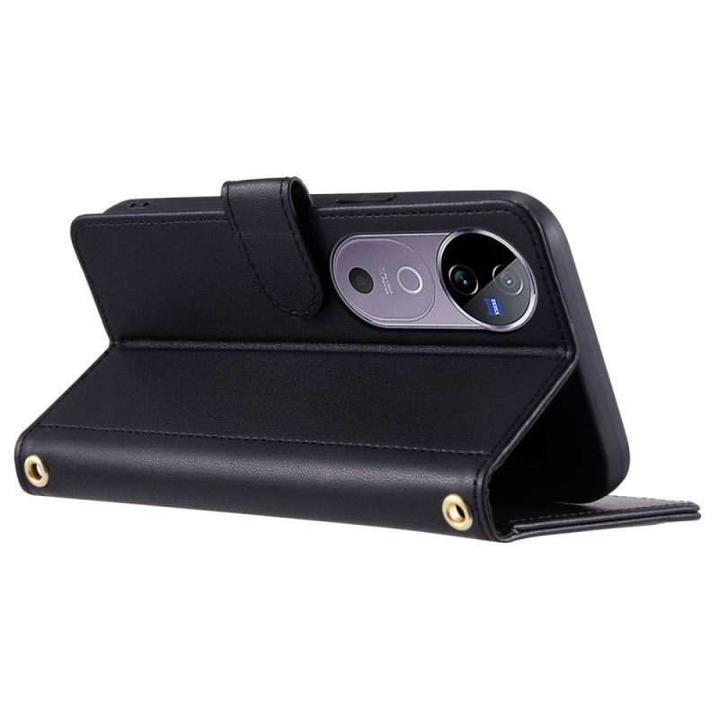 Housse Vivo V40 5G Matelassée avec Sangles