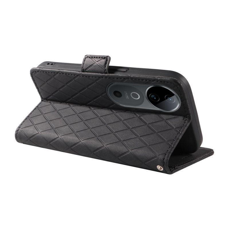 Housse Vivo V40 5G Motif Losanges