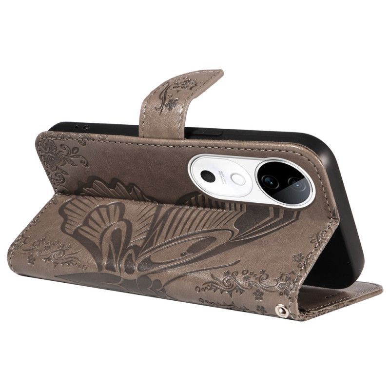 Housse Vivo V40 5G Papillon Graphique