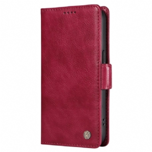 Housse Vivo V40 5G Texture Litchi YIKATU