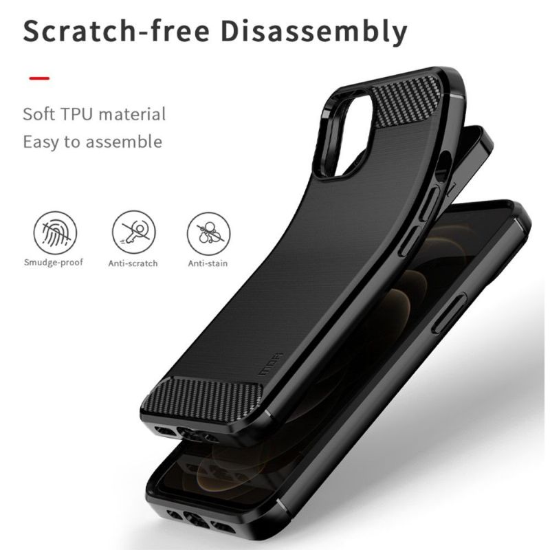 Coque iPhone 13 MOFI Effet Brossé