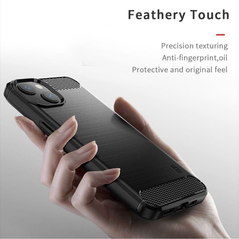 Coque iPhone 13 MOFI Effet Brossé